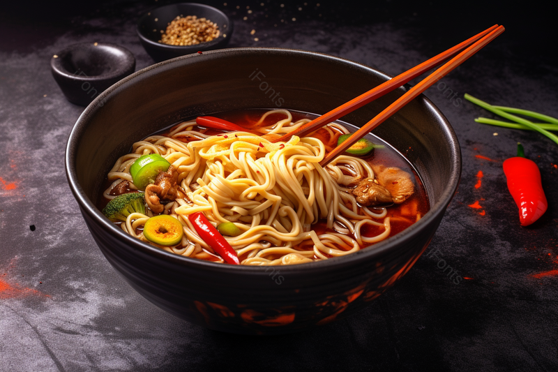 面条麻辣新鲜美味可口食物,高清,摄影图,摄影图片,图片大全,摄影图免费下载